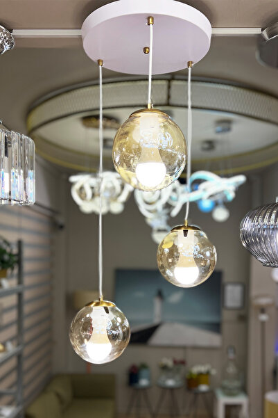 MINIMAL ETICARET VE BILGI TEKNOLOJILERI Echo Bohem Japanese White 3'lü Sarkıt...