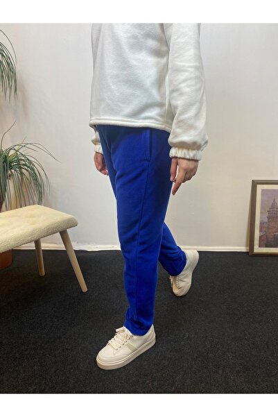 Superlife Women's Comfortable Fit Elastic Waist Fleece Sweatpants with Pockets Spr24Eak71