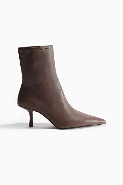 H&M Leather sock boots