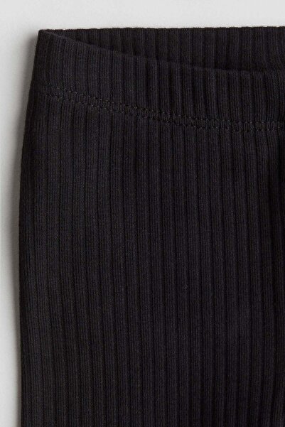 H&M Ribbed cotton leggings