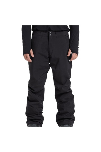 Quiksilver بنطلون التزلج على الجليد للرجال من Estate Pt باللون الأسود بنطلون ...