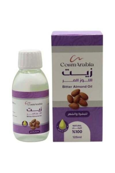 CosmArabia زيت اللوز المر للبشرة والشعر - كوزماريبيا - 125 مل