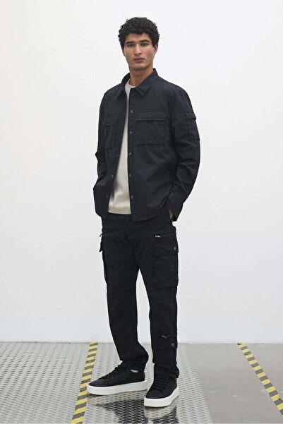 H&M Regular Fit Utility overshirt