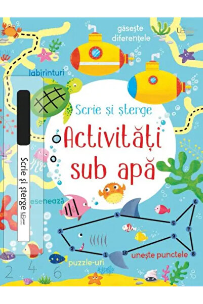 Univers Enciclopedic Junior Activitati sub apa (Usborne)