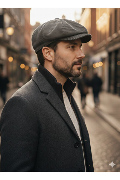 STELLA VESTİNO Peaky Blinders Fitilli Kadife Baretta Kasket | Premium Klasik ...