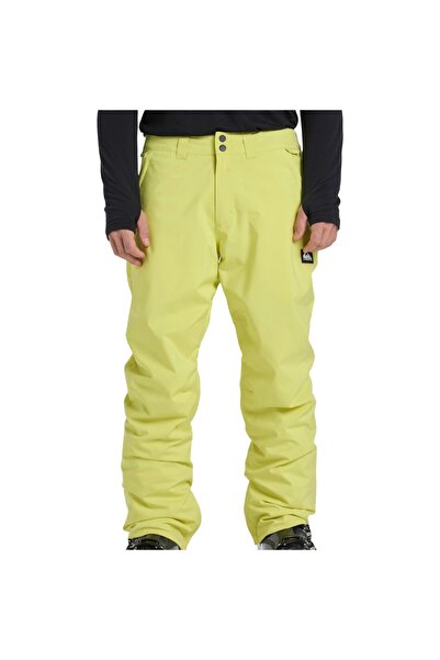 Quiksilver بنطلون التزلج على الجليد للرجال باللون الأصفر من Estate Pt بنطلون ...