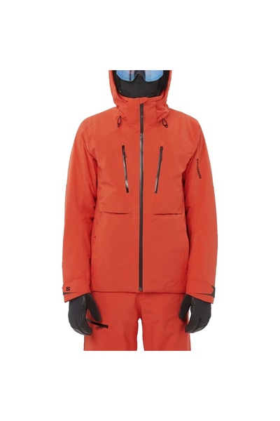 Salomon معطف التزلج الرجالي BRILLIANT 2.0 Cherry Tomato LC2635100