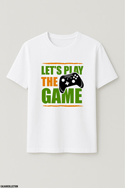 CALKARCOLLECTION تيشيرت للجنسين قصة فضفاضة Gamer Lifestyle2