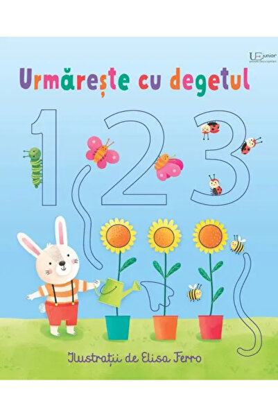 Univers Enciclopedic Junior Urmareste cu degetul 123 (Usborne)