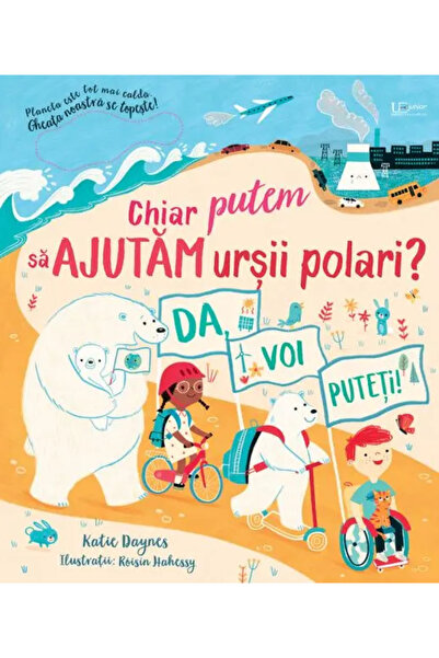 Univers Enciclopedic Junior Chiar putem sa ajutam ursii polari? (Usborne)