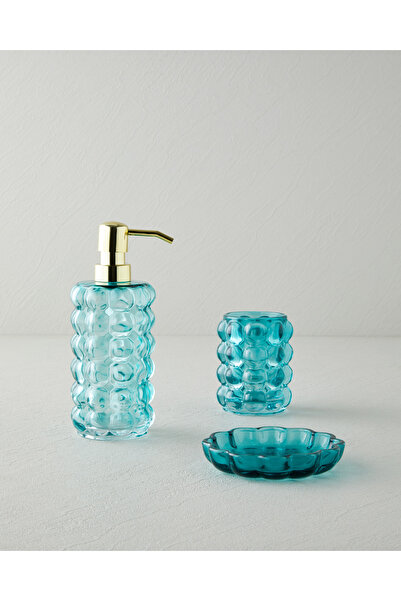 English Home Jess Set of 3 Bathroom Set 20 cm Green