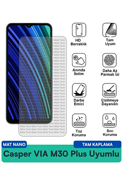 Milat Tech كاسبر VIA M30 Plus مات نانو واقي شاشة فيلم منخفض الانعكاس مقاوم للخدش