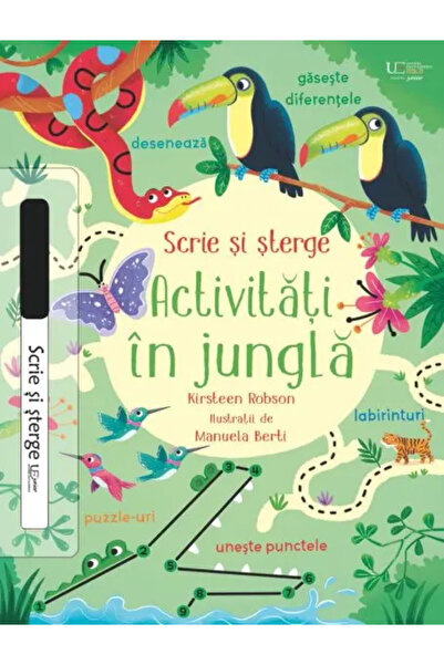 Univers Enciclopedic Junior Activitati in jungla (Usborne)
