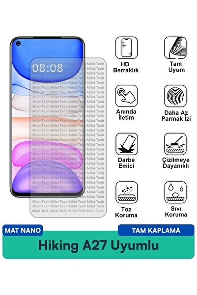 Milat Tech طبقة حماية للشاشة من نوع Hiking A27 Mat Nano مقاومة للخدش ومتينة و...