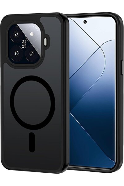Rivor Xiaomi Mi 15T Pro Uyumlu Kılıf Kamera Çıkıntı Magsafe Şarj Destekli Mat...