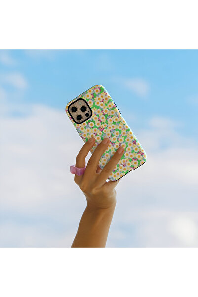 HYPERSOFT iPhone 17 Air (6.5 Inch) Compatible Patterned Burga Series Double Layer Premium Case