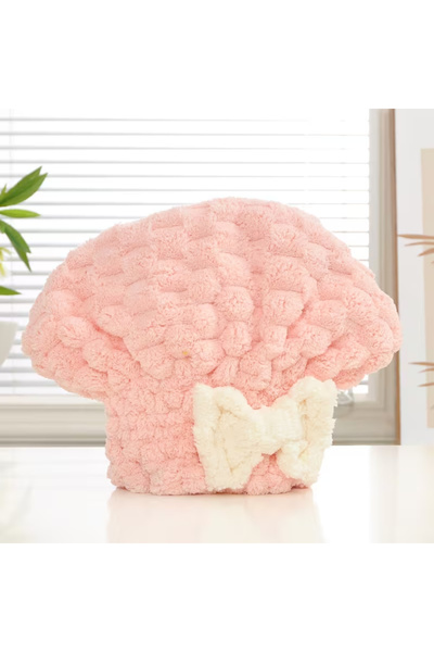 ESRORA Mikrofiber Örgü Saç Kurutma Bone Havlu