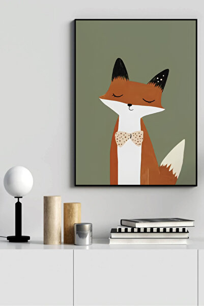 seninürünün Очарователни анимационни животни - Реална стъклена гравюра с черн...