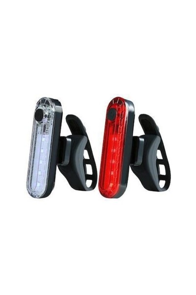 OEM LED bicycle/electric scooter tail light, USB rechargeable, waterproof, red, 7x2x2cm