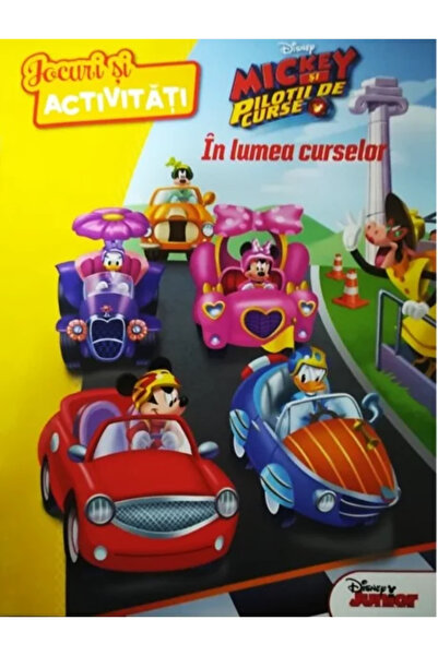 Disney . Mickey and the Race Drivers. In the World of Racing. Games and Activities