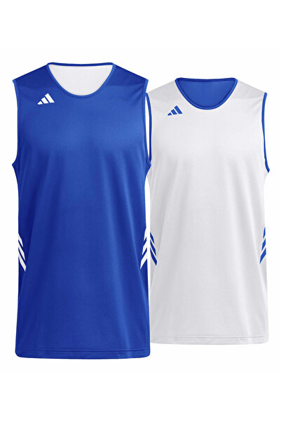 adidas Düz Mavi - Beyaz Erkek Çocuk Atlet JM5137 Y EVRYDAY PRO J