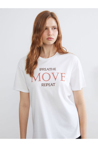 LC Waikiki Crew Neck Oversize Women's Sports T-Shirt