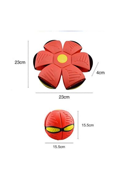 Other كرة قرص طائرة سحرية قابلة للتشوه - لعبة خارجية خفيفة الوزن للأطفال