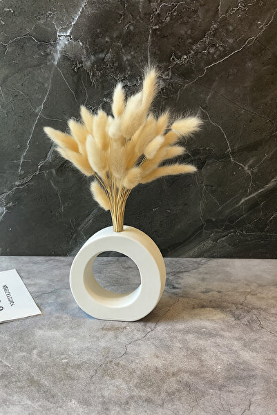 SZN HOME DESİGN Vază ovală cu design boem (flori nu sunt incluse)