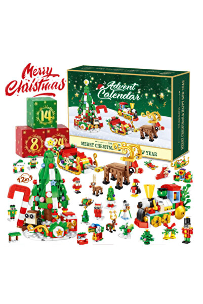 NO BRAND صناديق عمياء قابلة للتقشير والكشف للعد التنازلي لعيد الميلاد، سلسلة ...