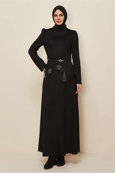 Alvina Belted Suede Dress 46025