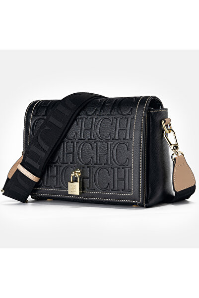 Ch حقيبة كروس بودي بتصميم عصري من CHCH، حقيبة كتف مزينة بمشبك معدني، حقيبة مر...