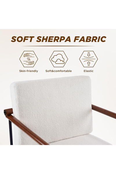 Zztcmp Fabric dressing chair,Bedroom armchair,Modern fabric lounge chair