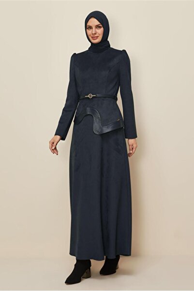 Alvina KEMERLİ SÜET ELBİSE 46025