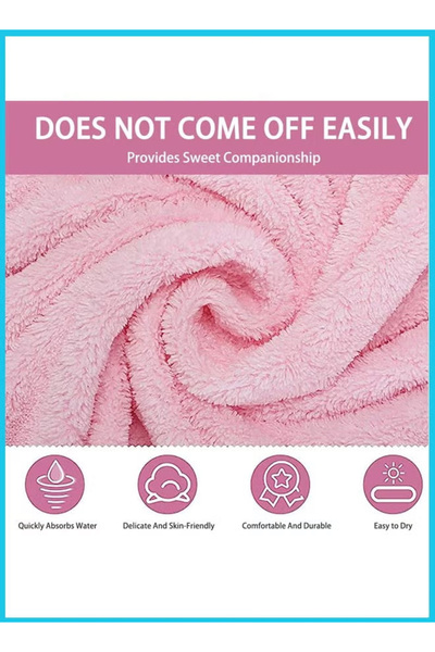 Generic Ultra Soft Hooded And Highly Absorbent Bathrobe Blanket Baby Bath Towel Grey 80 x 80 Cm