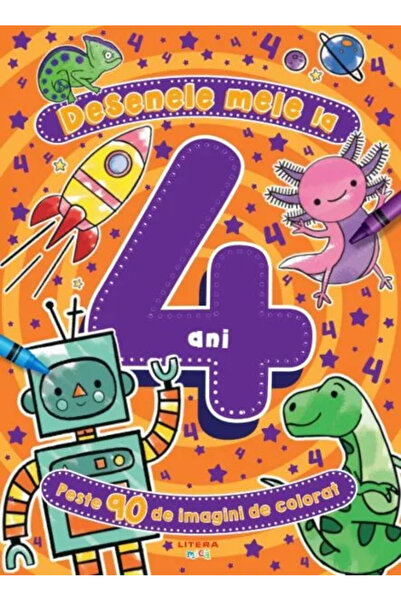 OEM Desenele mele la 4 ani. Peste 90 de imagini de colorat