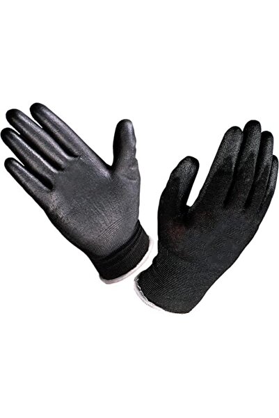 Raco Black Grip Glove - Antistatic, Elastic, Micropure Structure