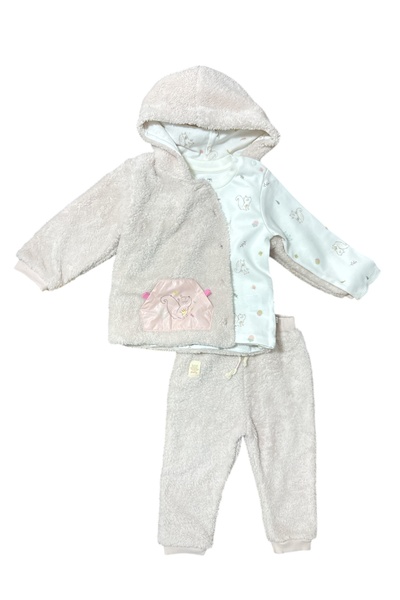 BALLKİDS Bibaby Plush Girl Set 3 Pieces