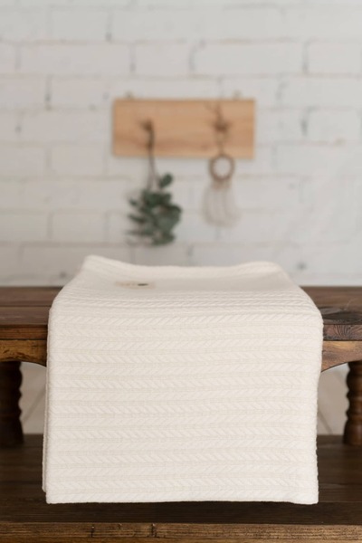 Olivo Mini Saç Örgülü Yenidoğan Bebek Pike (100*120)