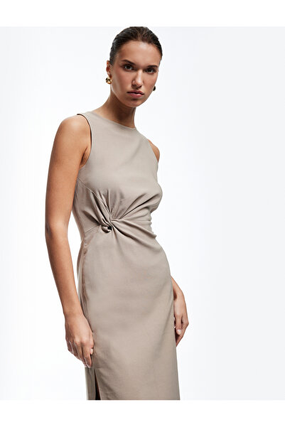 Koton فستان ركوب الدراجات للسيدات من مينك 5SAK80152EW