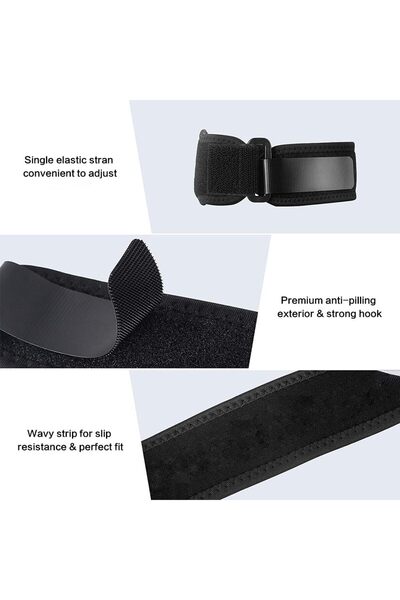 JZS Elbow Support Strap Adjustable Brace for Tennis Golf Pain Relief