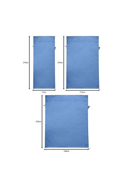 JZS Adult Sleep Sack Travel Sheets, Lightweight Camping Bag Liners