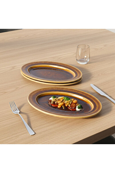 Güral Porselen Valeron 2 Pieces 29 cm Kayak Plate Reactive Saura 137