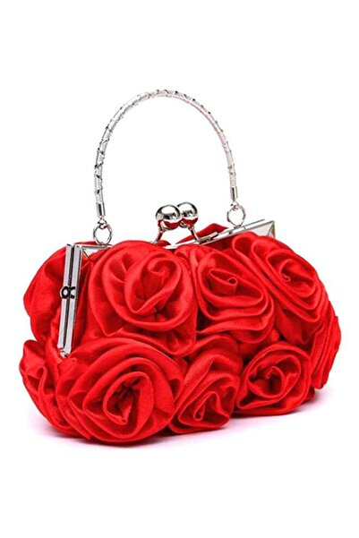 DOMEET Rose Flower Pattern Clutch