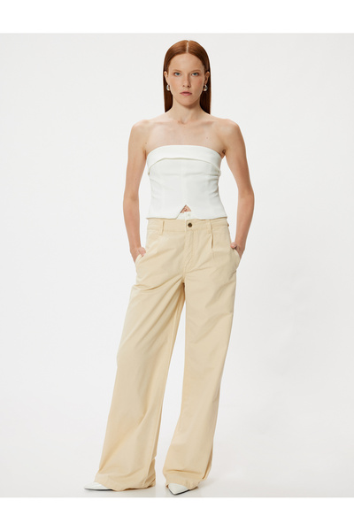 Koton Wide Leg Trousers