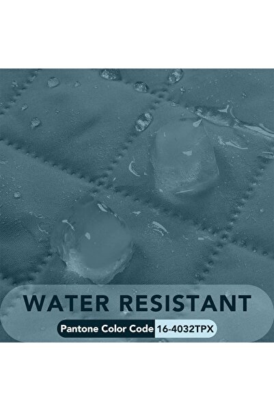 JZS Waterproof Sofa Slipcover Reversible 3 Seater Blue