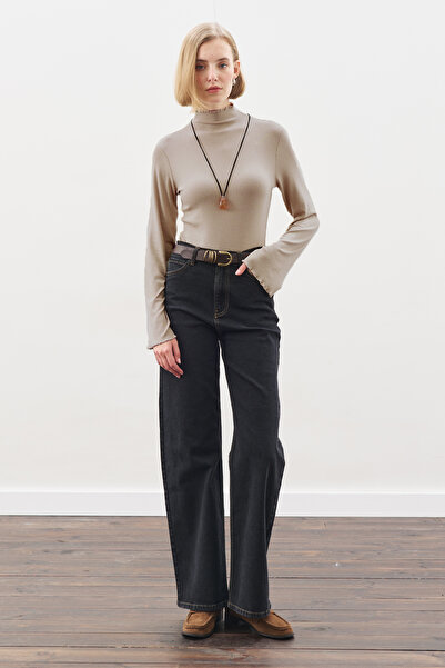 Manuka Fisherman Collar Bluz Vi̇zon