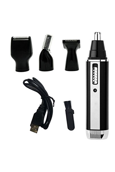 JZS Facial Hair Trimmer, All-in-1 Eyebrow Razor Rechargeable for Men