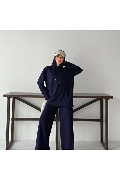 Tarzımızbir طقم رياضي من قماش المودال مع قلنسوة وملابس علوية وسفلية للحجاب