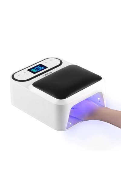 SNRQI Q9 Şarjlı Manikür Tırnak Kurutucu UV Led Lamba Protez Tırnak Lambası Be...