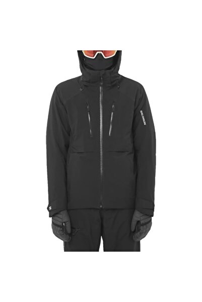Salomon Brilliant Men's Black Ski Jacket Men's Ski Jacket Lc2635000